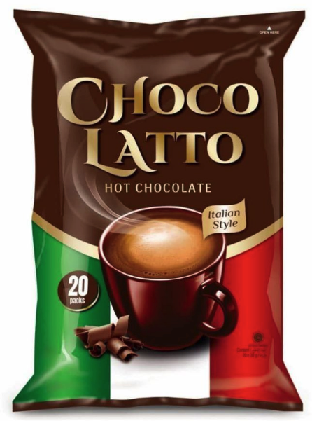 Tora Bika Choco Latte 20 Sachets 600g