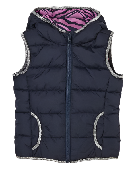 S.Oliver Girl's Navy Zippered Vest |S.Olive in Lebanon