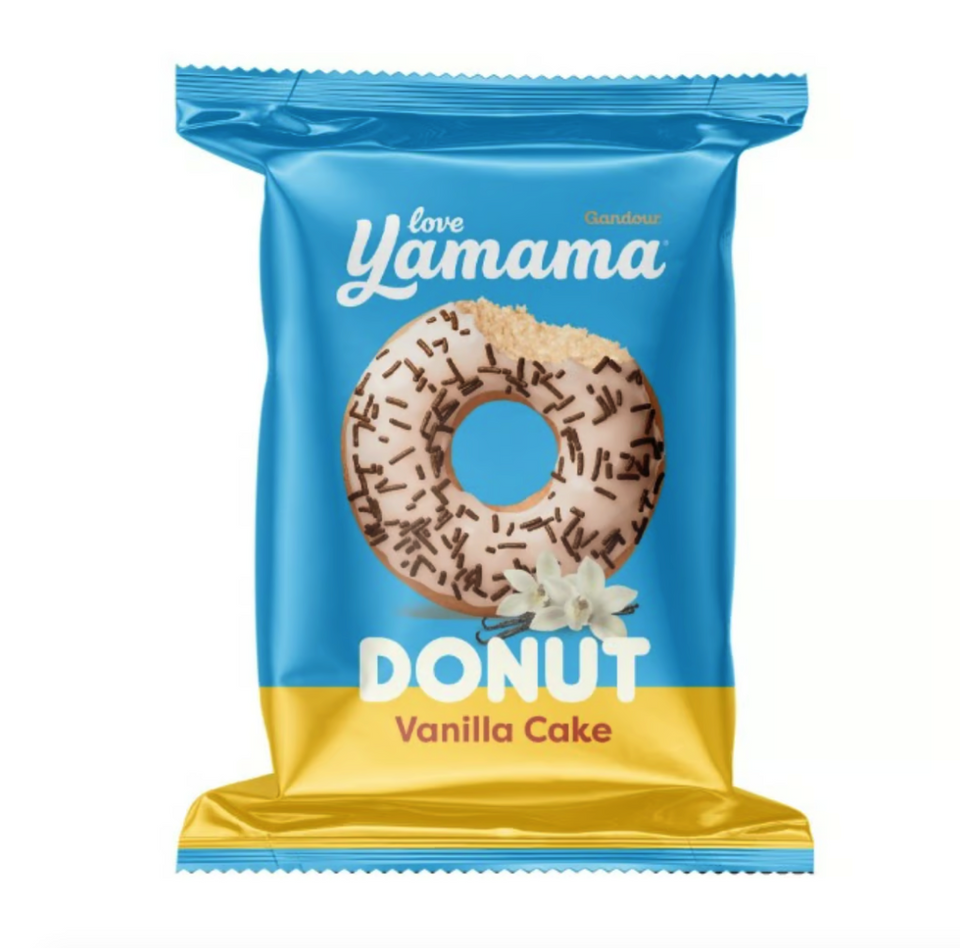 Gandour Love Yamama Donut Vanilla Cake 37g | Gandour In Lebanon