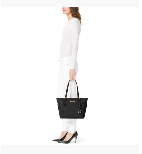 Michael Kors Women's  Black Leather Tote Bag  |Michael Kors  in Lebanon
