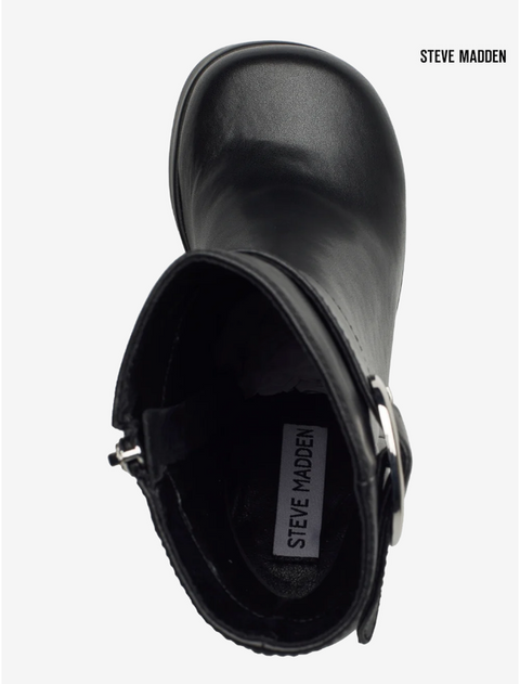 Steve Madden Women's Black Siren BLK Action Leather Boots |Steve Madden in Lebanon