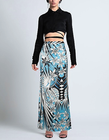 Just Cavalli Women's Multicolor Long Skirt | Just Cavalli in Lebanon