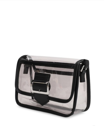 Forever 21 Women's  Black Solid Sling and Cross bag | Forever 21 in Lebanon