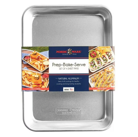 Nordic Ware Prep-Bake-Serve Aluminum Sheet Pan, (4 Pack) |Nordic Ware  In Lebanon