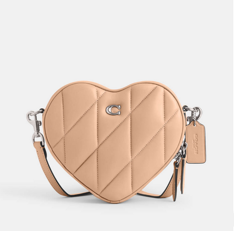 Coach Women's Quilted Leather Heart Crossbody | Coach In Lebanon