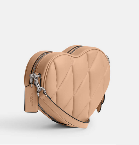 Coach Women's Quilted Leather Heart Crossbody | Coach In Lebanon