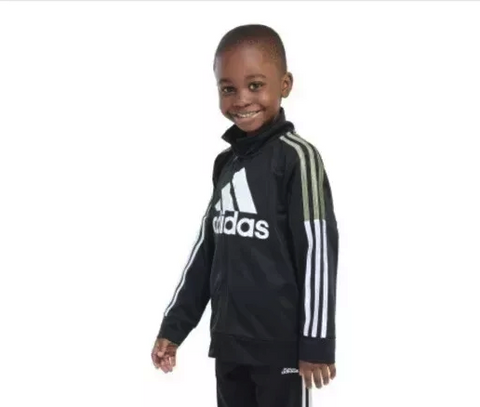 Adidas Boy's Black Zippered Sweatshirt | Adidas in Lebanon