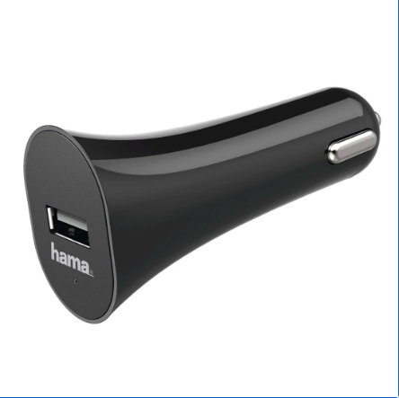 Hama Black Car Charger, 1 A ,5W| Hama In Lebanon