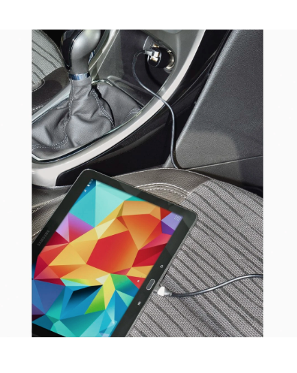 Hama Black Car Fast Charger 12W/2.4A | Hama In Lebanon