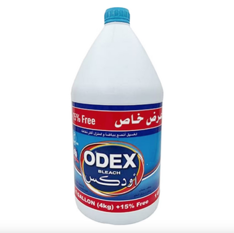 Odex Liquid Bleach 4kg + 15% Free | Odex In Lebanon
