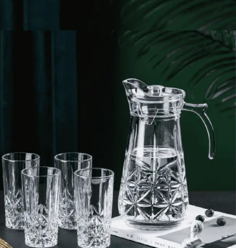 Deli Glass Quaffing Drinking Ware Set 7pcs | Deli In Lebanon