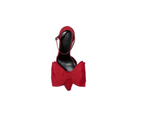 A New Day Women's Red Grace Bow Pumps Heels | A New Day In Lebanon