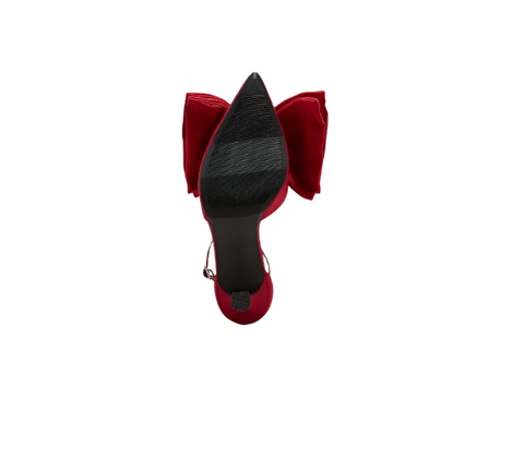 A New Day Women's Red Grace Bow Pumps Heels | A New Day In Lebanon