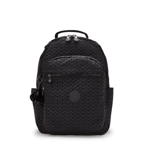 Kipling Women's Black Seoul Backpack with Tablet Zipp | Kipling In Lebanon