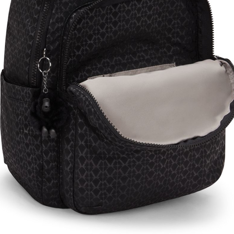 Kipling Women's Black Seoul Backpack with Tablet Zipp | Kipling In Lebanon