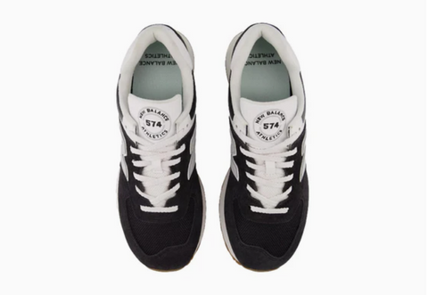 New Balance 574 Women's Black & Grey Sneakers | New Balance In Lebanon