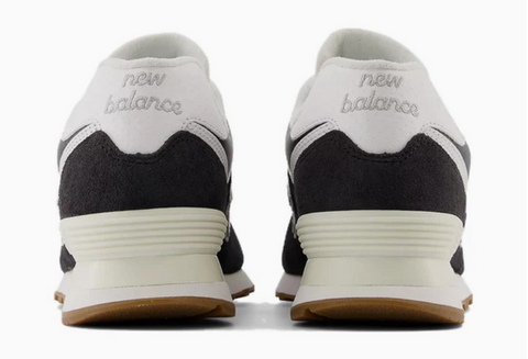 New Balance 574 Women's Black & Grey Sneakers | New Balance In Lebanon
