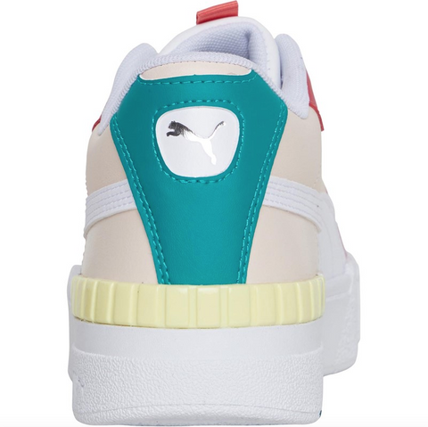 Puma Women's White & Core Pink American Beauty Cali Sport Rose Sneakers |Puma In Lebanon