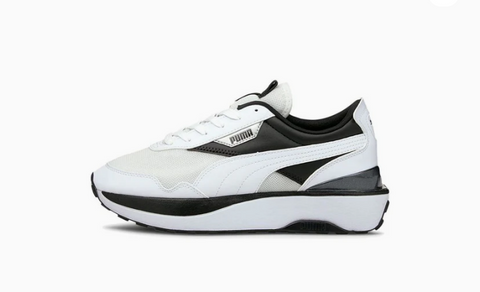 Puma Women's Black & White Cruise Rider Sneakers | Puma In Lebanon