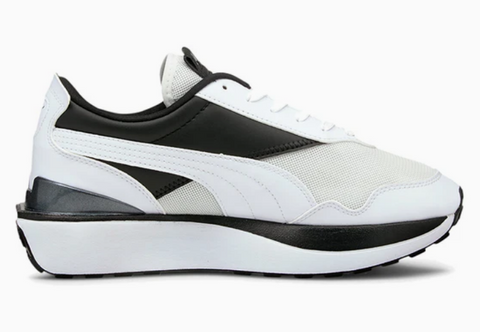 Puma Women's Black & White Cruise Rider Sneakers | Puma In Lebanon
