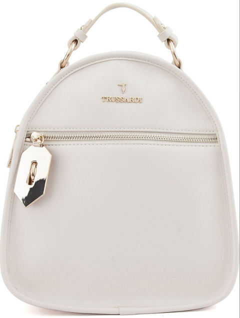 Trussardi Women's Off-White Peony Backpack | Trussardi In Lebanon