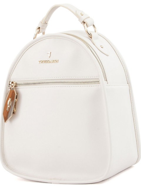 Trussardi Women's Off-White Peony Backpack | Trussardi In Lebanon