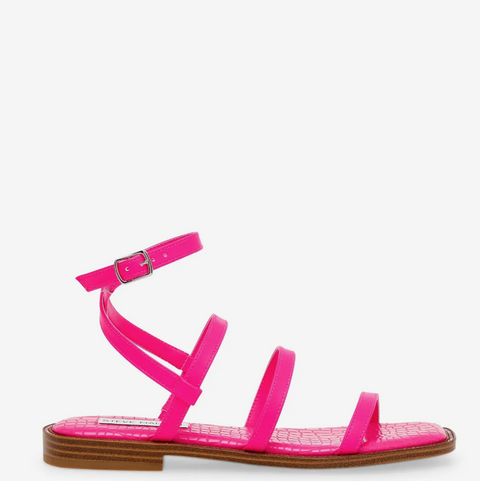 Steve Madden Women's Fuchsia Synthetic Superbly Sandal |Steve Madden In Lebanon