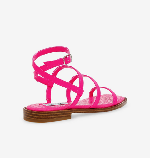 Steve Madden Women's Fuchsia Synthetic Superbly Sandal |Steve Madden In Lebanon