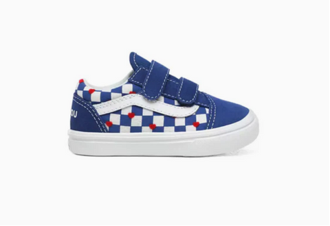 Vans Baby Girl's Navy Blue Comfycush Old Skool Sneakers |Vans In Lebanon