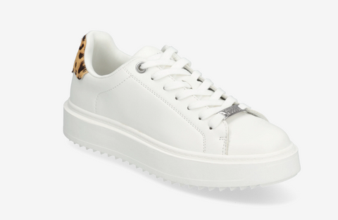 Steve Madden Women's White Synthetic Catcher Sneakers | Steve Madden In Lebanon