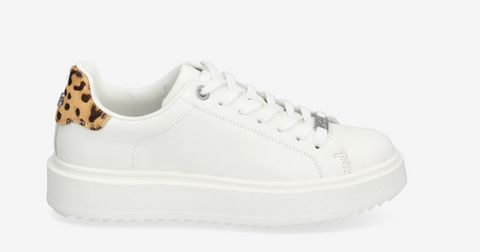 Steve Madden Women's White Synthetic Catcher Sneakers | Steve Madden In Lebanon