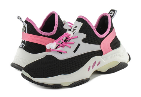 Steve Madden Women's Black & Pink Match Sneakers |Steve Madden In Lebanon