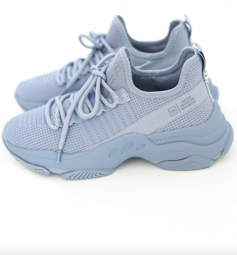 Steve Madden Women's Sky Blue Fabric Mac Sneakers | Steve Madden In Lebanon