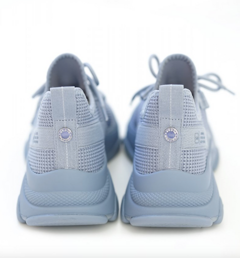 Steve Madden Women's Sky Blue Fabric Mac Sneakers | Steve Madden In Lebanon
