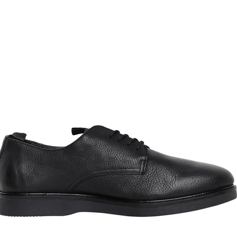 By Hudson Men's Black Barnstable Leather Casual Shoes |By Hudson In Lebanon