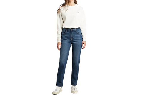 Lee Women's Navy Coral Cropped Jeans | Lee In Lebanon