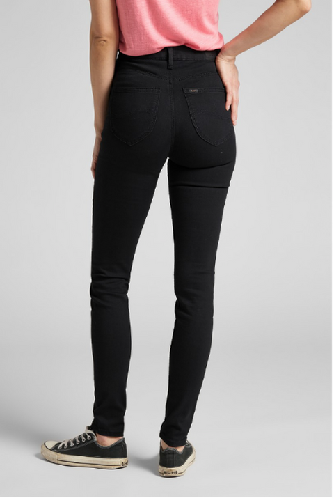 Lee Women's Black Czarny Skinny Fit Jeans | Lee In Lebanon