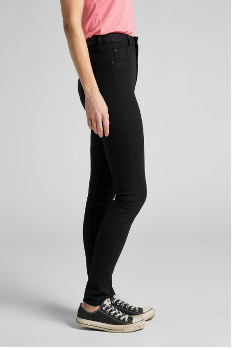 Lee Women's Black Czarny Skinny Fit Jeans | Lee In Lebanon