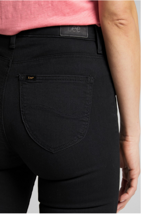 Lee Women's Black Czarny Skinny Fit Jeans | Lee In Lebanon