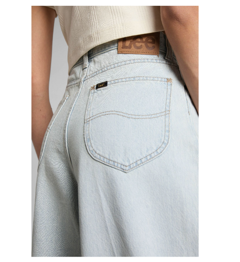 Wrangler Women's Light Blue Drew Fit Very High Waist Wide Ripped Jeans | Wrangler In Lebanon