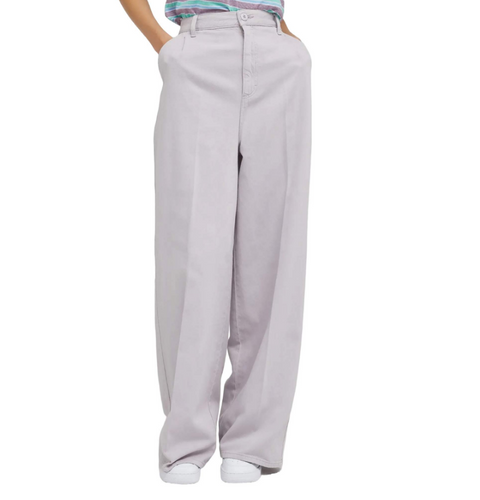 Lee Women's Light Gray Wide Leg Jeans | Lee In Lebanon