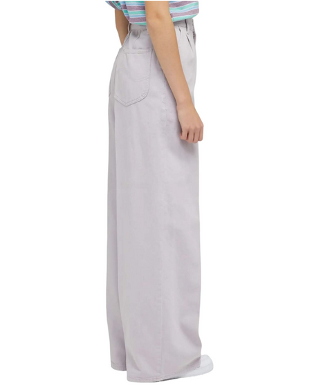 Lee Women's Light Gray Wide Leg Jeans | Lee In Lebanon