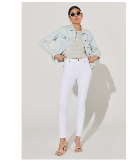 Lee Women's Light Blue Trucker Regular Fit Cut Denim Jacket | Lee In Lebanon