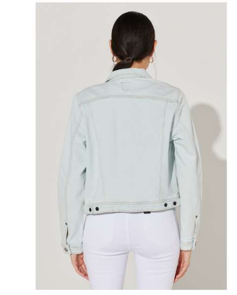 Lee Women's Light Blue Trucker Regular Fit Cut Denim Jacket | Lee In Lebanon