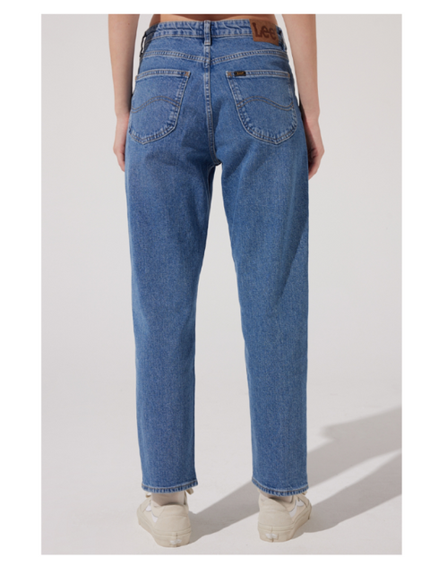 Lee Women's Blue Mid Wash Carol Regular Straight Jeans | Lee In Lebanon