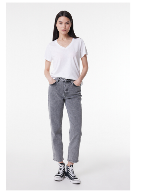 Lee Women's Moon Gray High Rise Carol Regular Straight Jeans | Lee In Lebanon