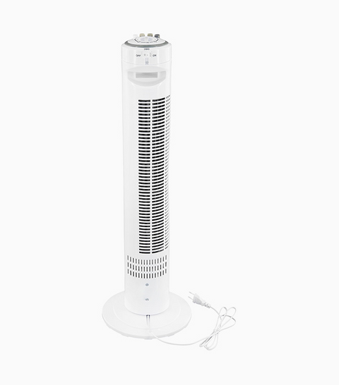 Axquist White Tower Stand Fan | Axquist In Lebanon