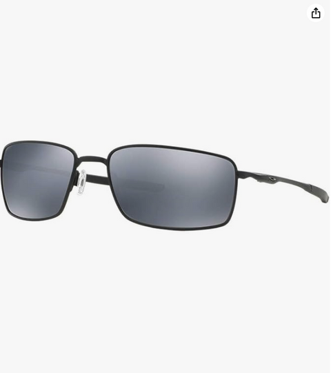 Oakley Men's Black Square Wire Polarized Rectangular Sunglasses |Oakley In Lebanon