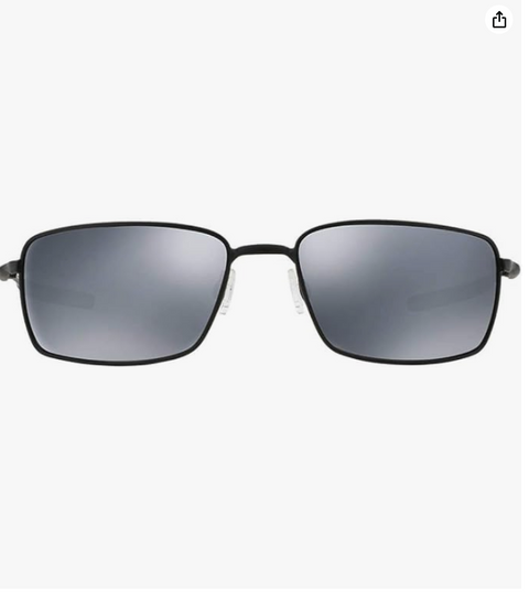 Oakley Men's Black Square Wire Polarized Rectangular Sunglasses |Oakley In Lebanon