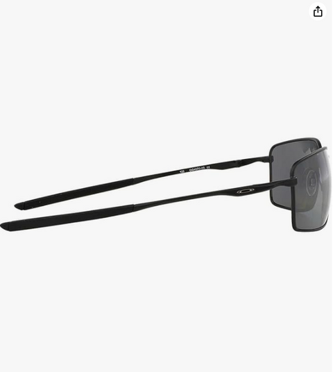 Oakley Men's Black Square Wire Polarized Rectangular Sunglasses |Oakley In Lebanon